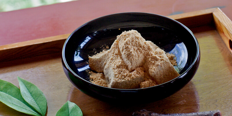 手作りわらびもち